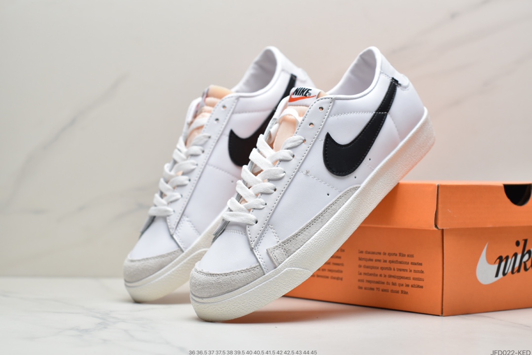 180 耐克Nike Blazer Low ’1977 VNTG 经典开拓者低帮百搭休闲运动板鞋 DA6364-115