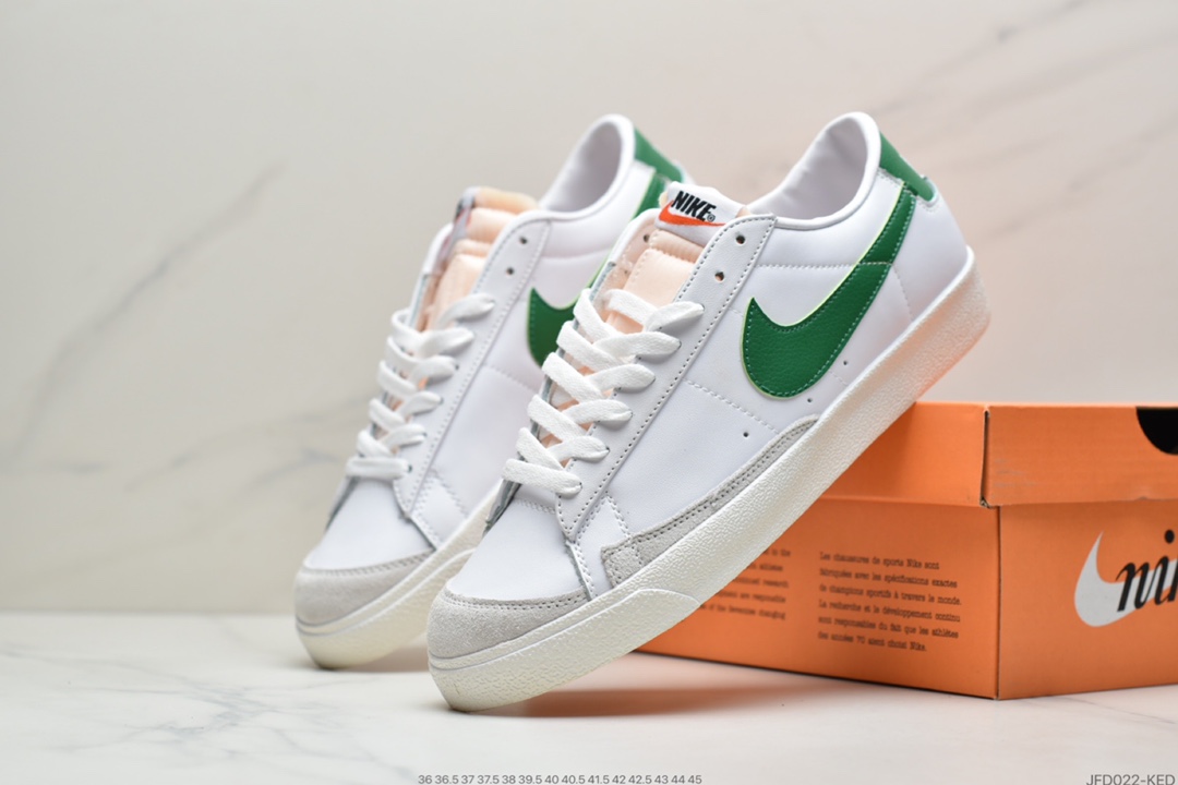 180 耐克Nike Blazer Low ’1977 VNTG 经典开拓者低帮百搭休闲运动板鞋 DA6364-115