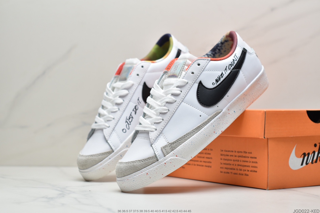 190 耐克Nike Blazer Low ’1977 VNTG 经典开拓者低帮百搭休闲运动板鞋 DJ4279-101