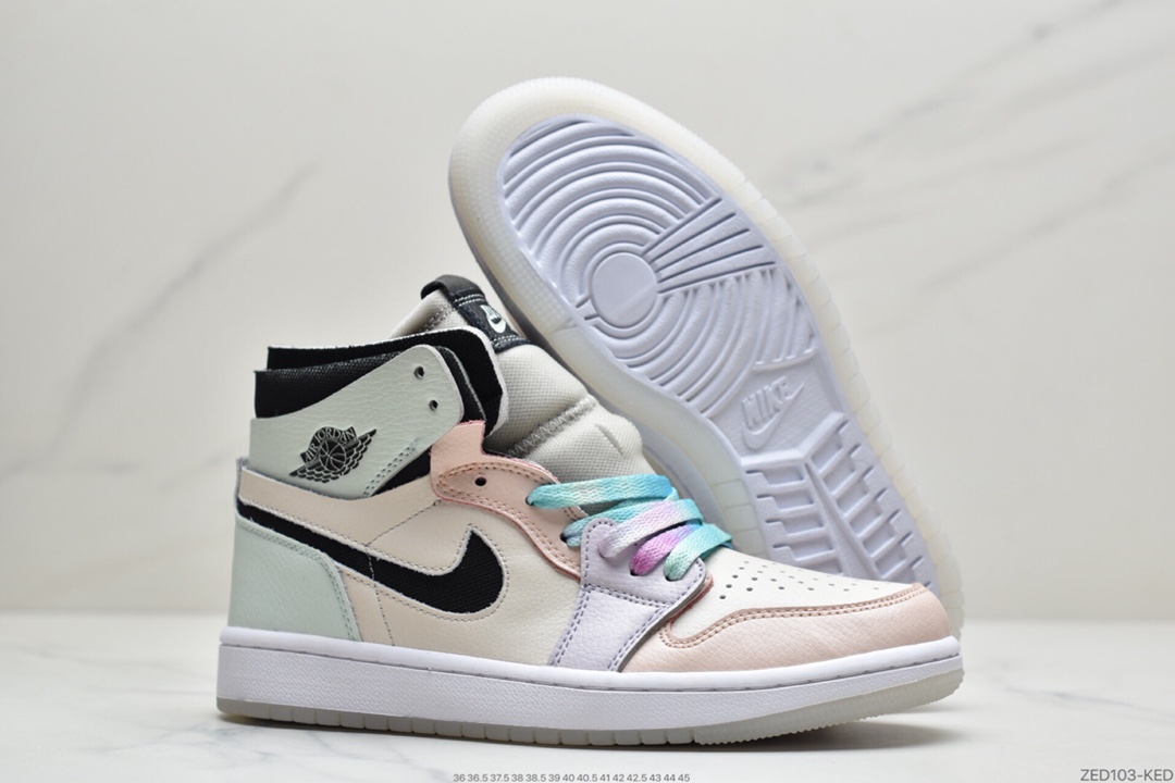 260 Air Jordan 1 Zoom Air CMFT 脏粉公司同源3M反光材质精心打造CT0979-602