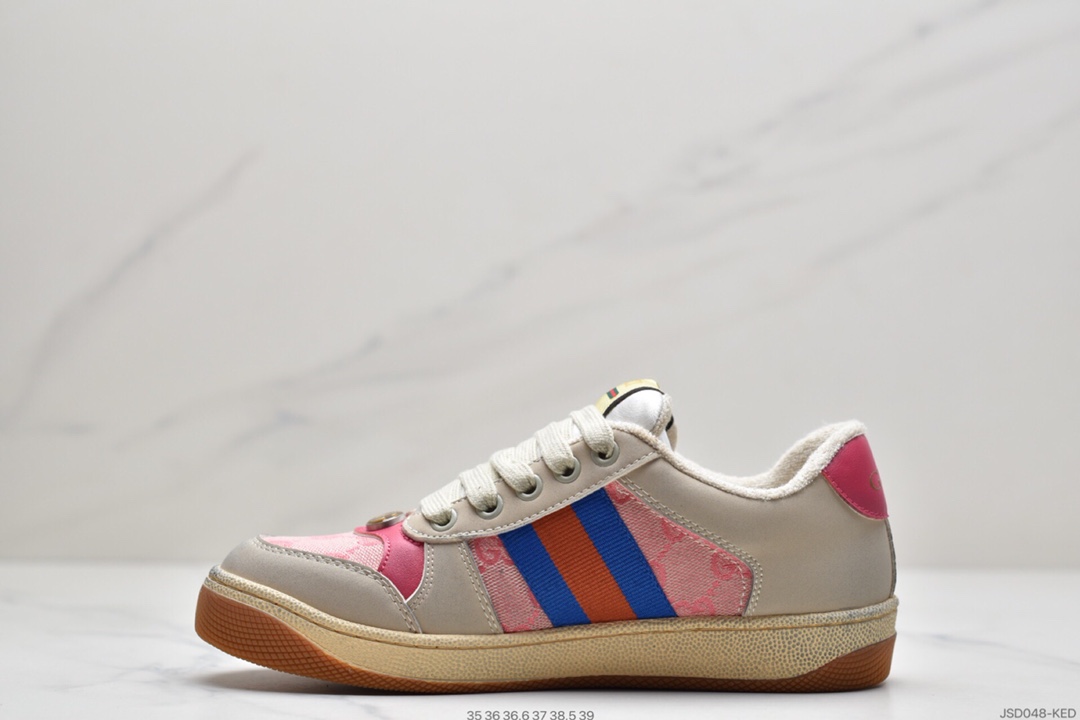 200 Gucci Distressed Screener sneaker 古驰小脏鞋系列