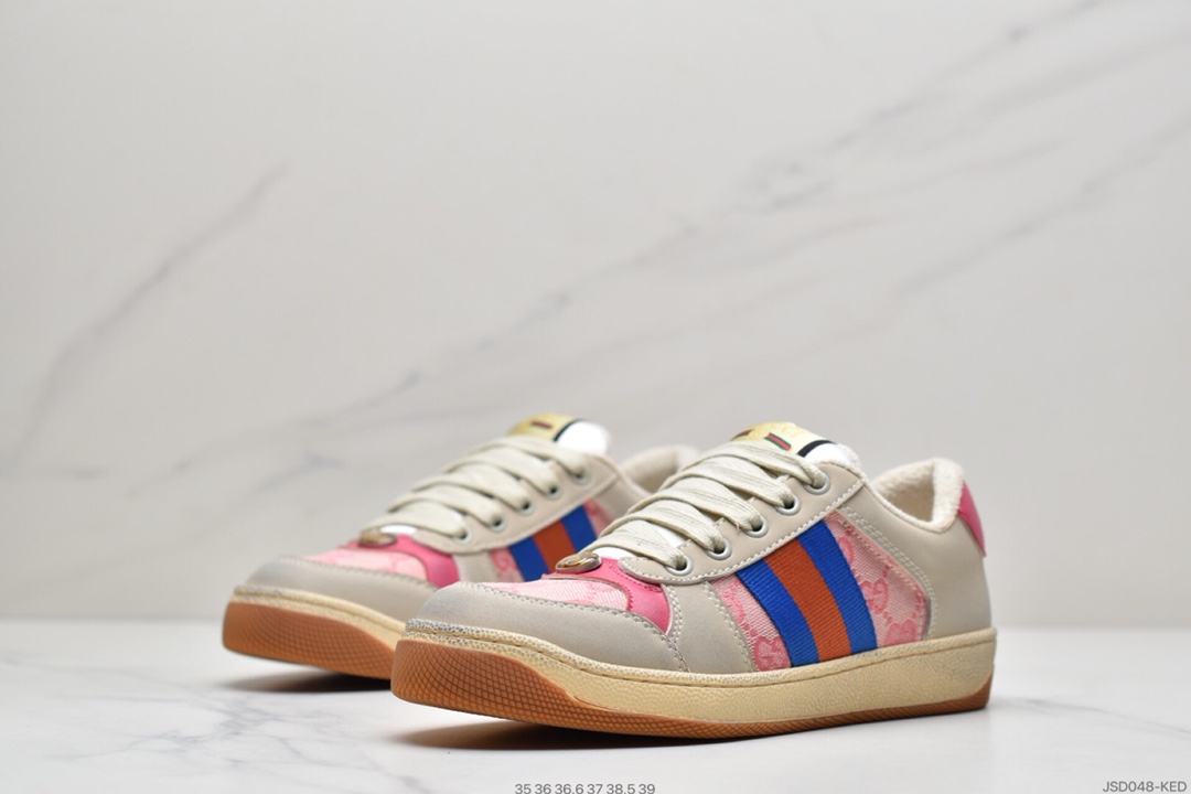 200 Gucci Distressed Screener sneaker 古驰小脏鞋系列