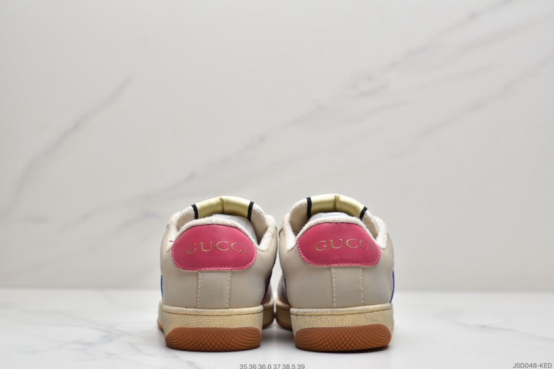 200 Gucci Distressed Screener sneaker 古驰小脏鞋系列