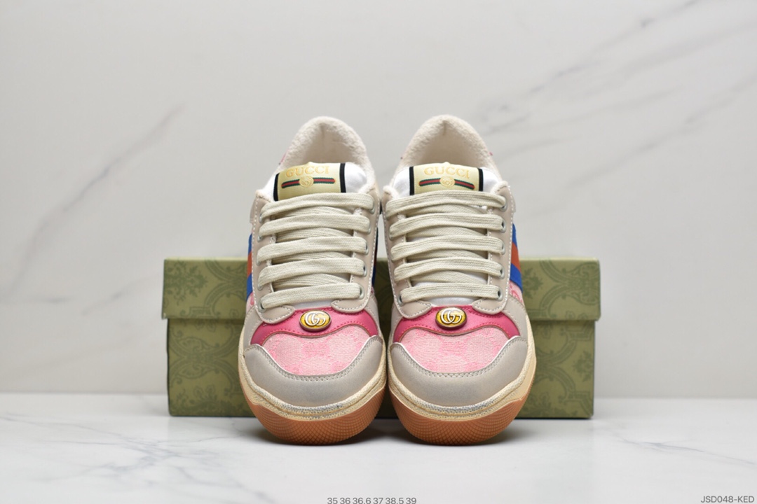 200 Gucci Distressed Screener sneaker 古驰小脏鞋系列