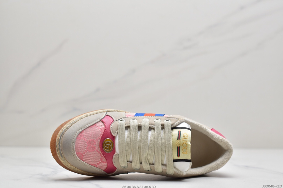 200 Gucci Distressed Screener sneaker 古驰小脏鞋系列
