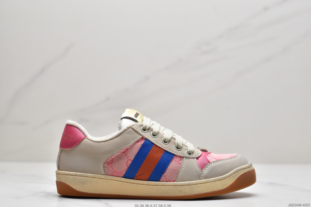 200 Gucci Distressed Screener sneaker 古驰小脏鞋系列