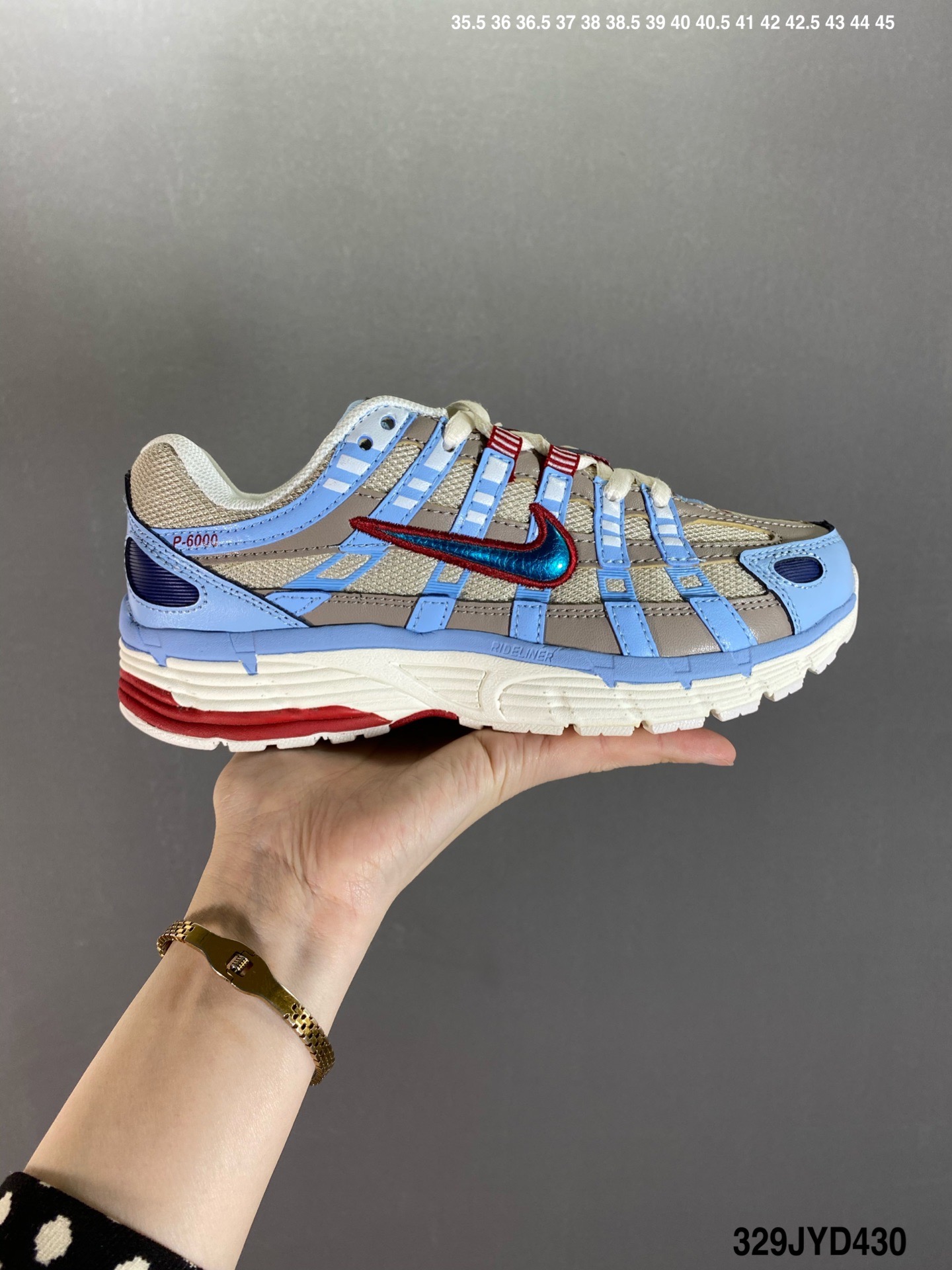 180. 耐克Nike P-6000 Laser Fuchsia 复古科技个性运动老爹鞋CJ7789-162