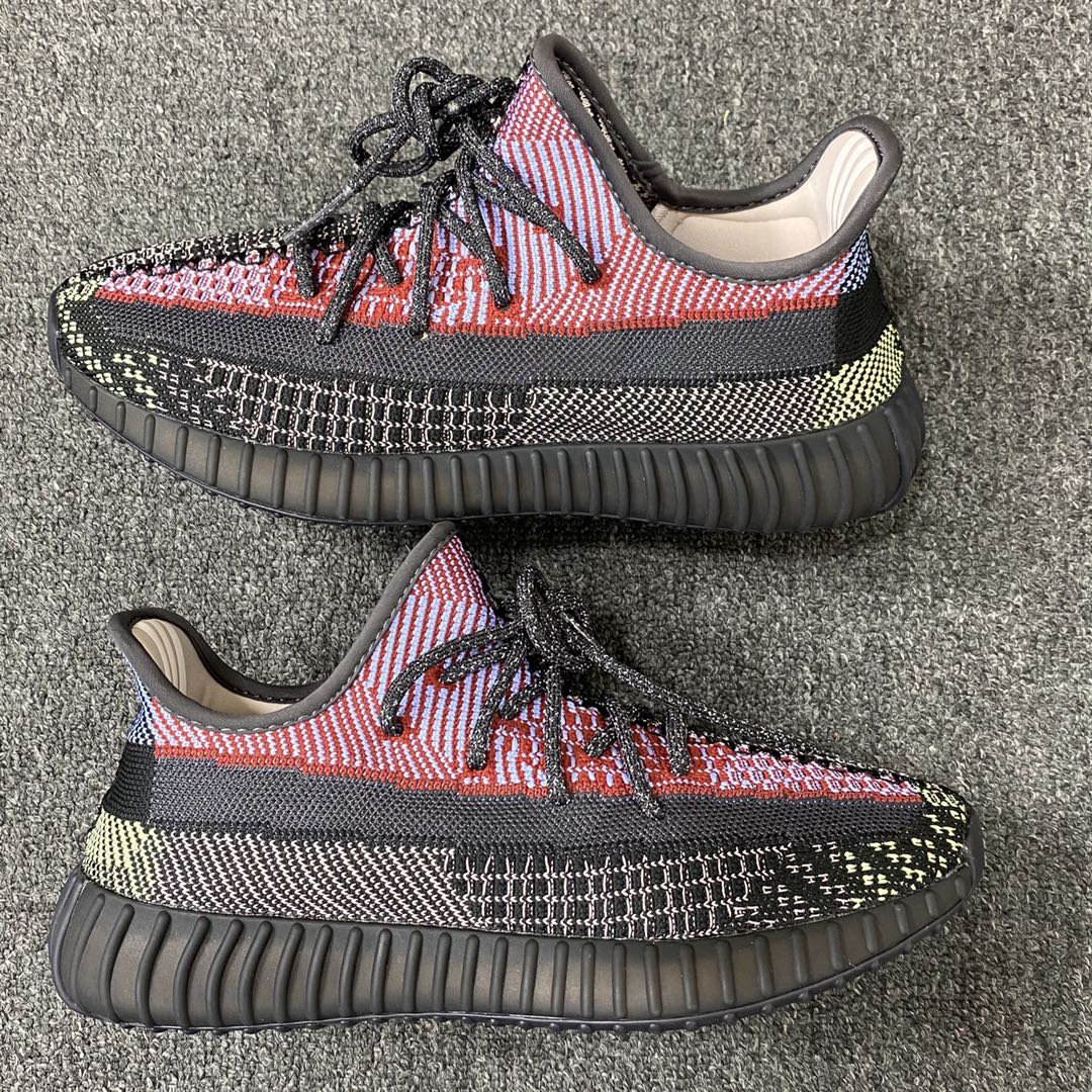 Yeezy350黑红满天星鞋码36-