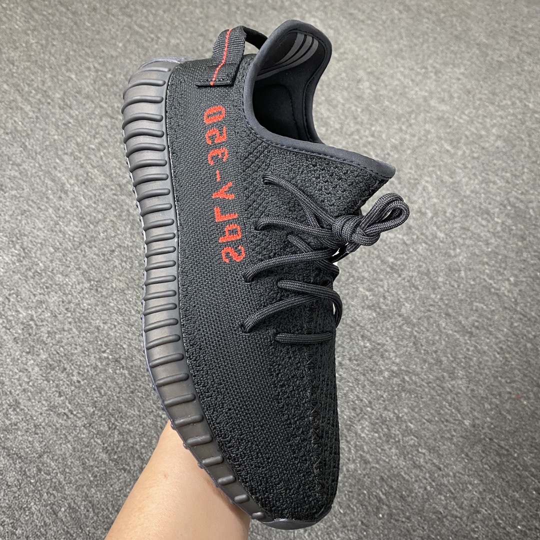 Yeezy350黑红文字鞋码36-4