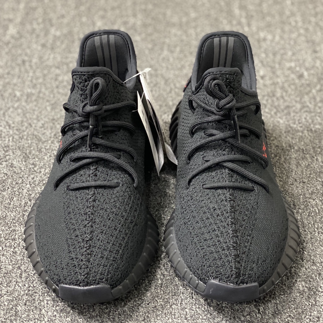 Yeezy350黑红文字鞋码36-4