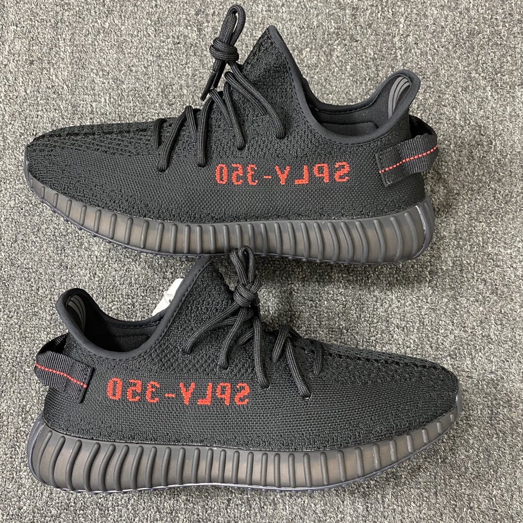 Yeezy350黑红文字鞋码36-4