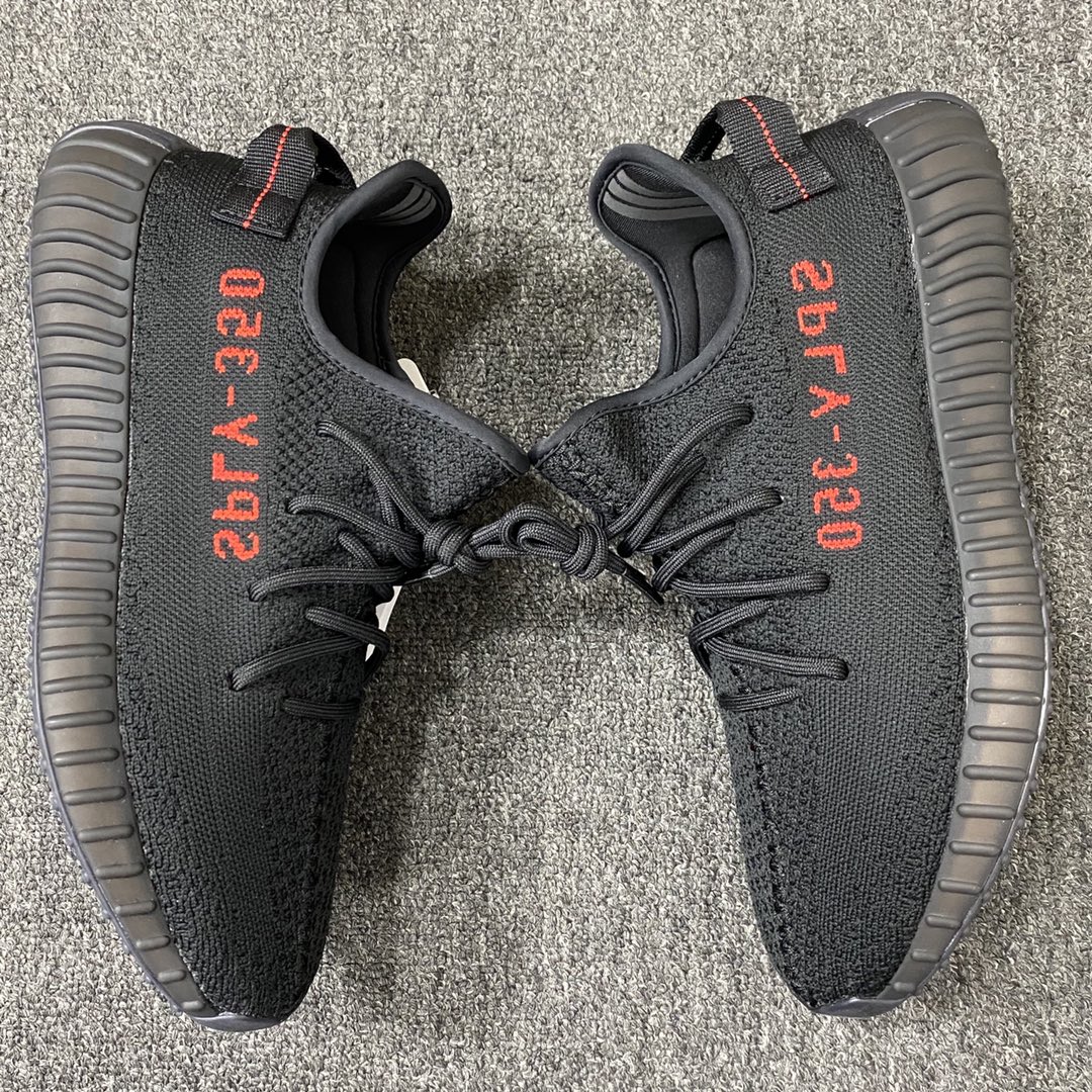 Yeezy350黑红文字鞋码36-4