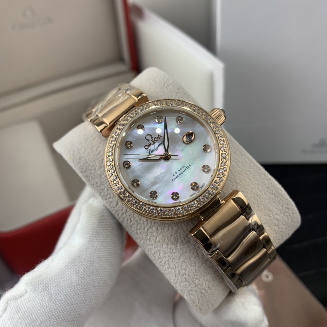 Omega 皇家 欧米茄鸟巢系列镶钻女表