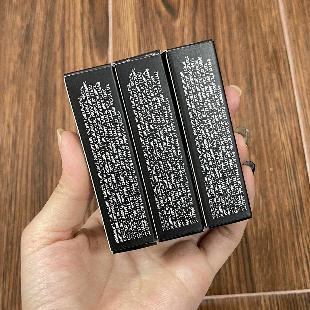 MAC Travel Exclusive Powder Kiss Lipstick Set - Style Shocked, Lasting Passion, Devoted 4 i1619907649 4946 1