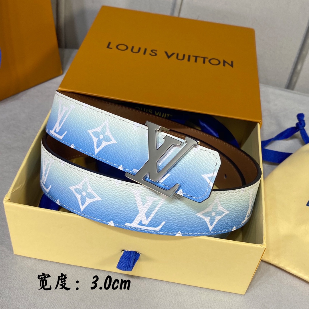 Louis Vuitton Belts Sell High Quality
 Women Calfskin Cowhide Summer Collection