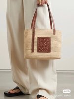 Loewe Bags Handbags Weave Straw Woven