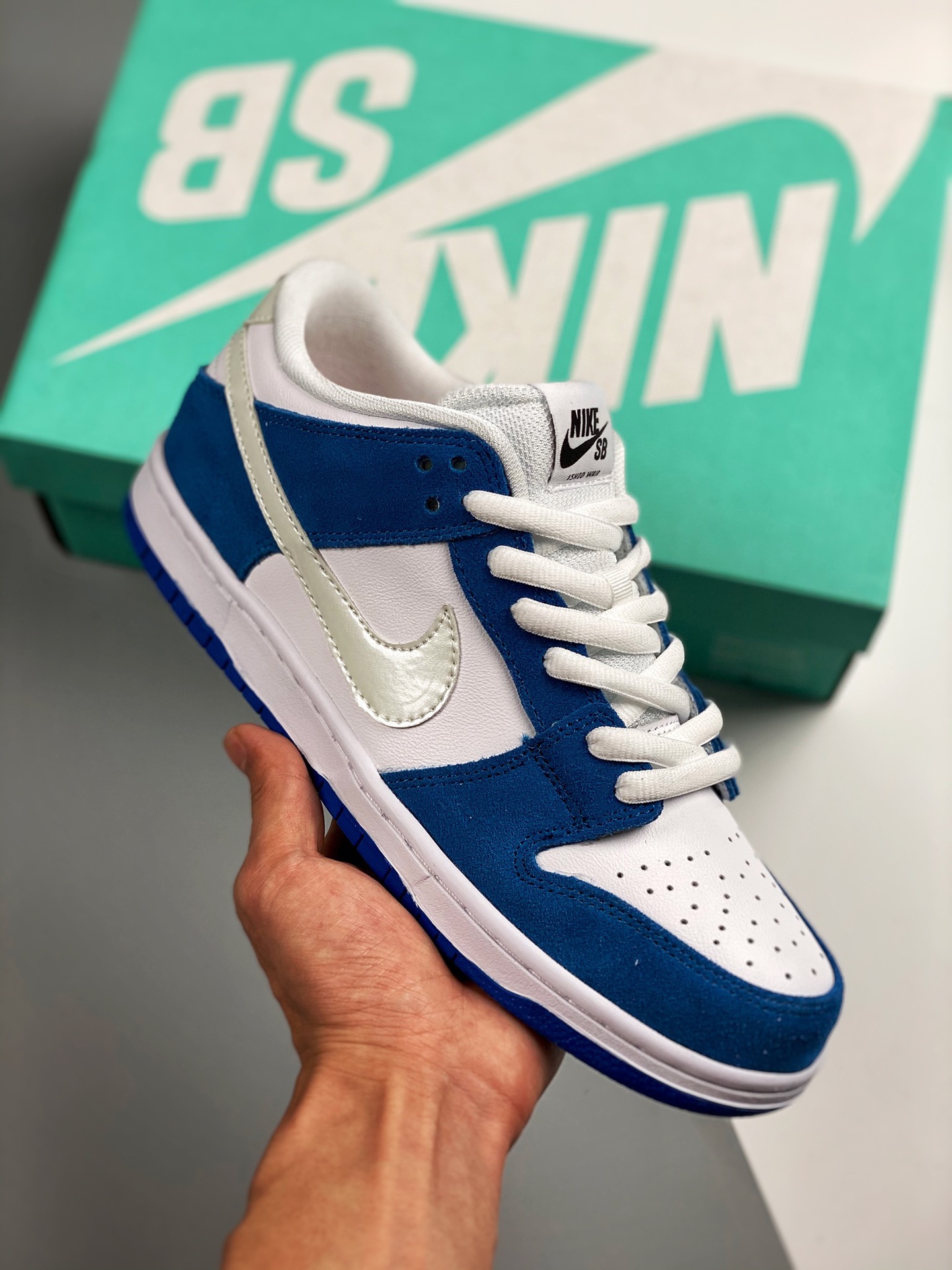 Nk Dunk SB Low Pro color Carolina del Norte, envío real primero, calidad de nivel de empresa, limpieza, proceso de bord…