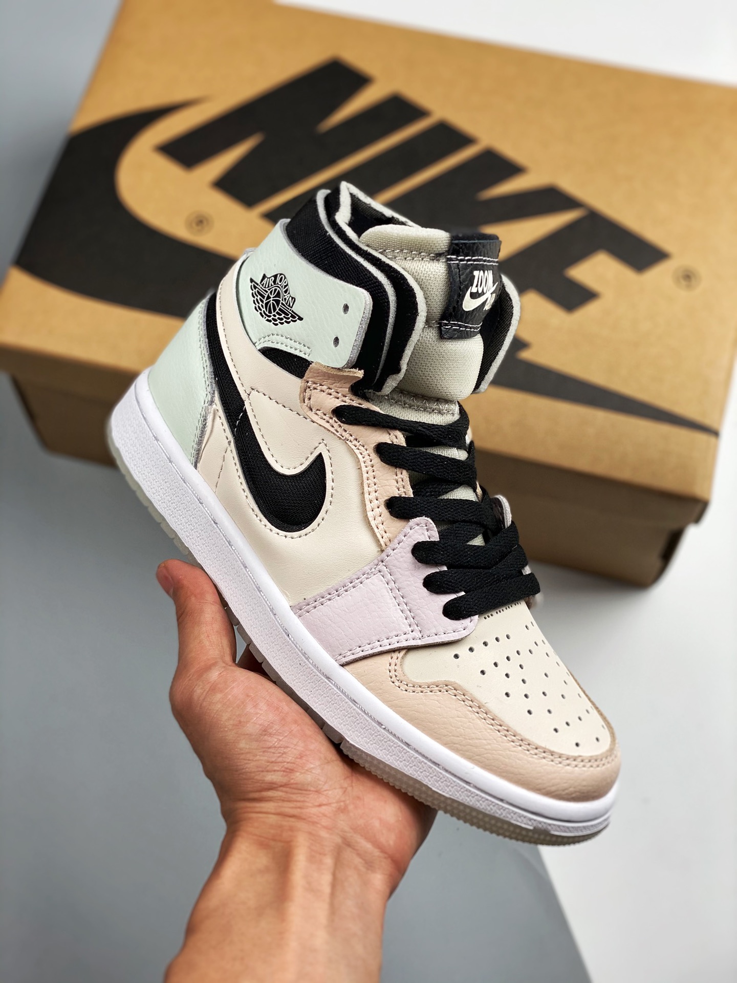Nivel original puro de fábrica grande, primer lanzamiento real 💥 Air Jordan 1 Zoom Air CMFT, material reflectante 3M d…