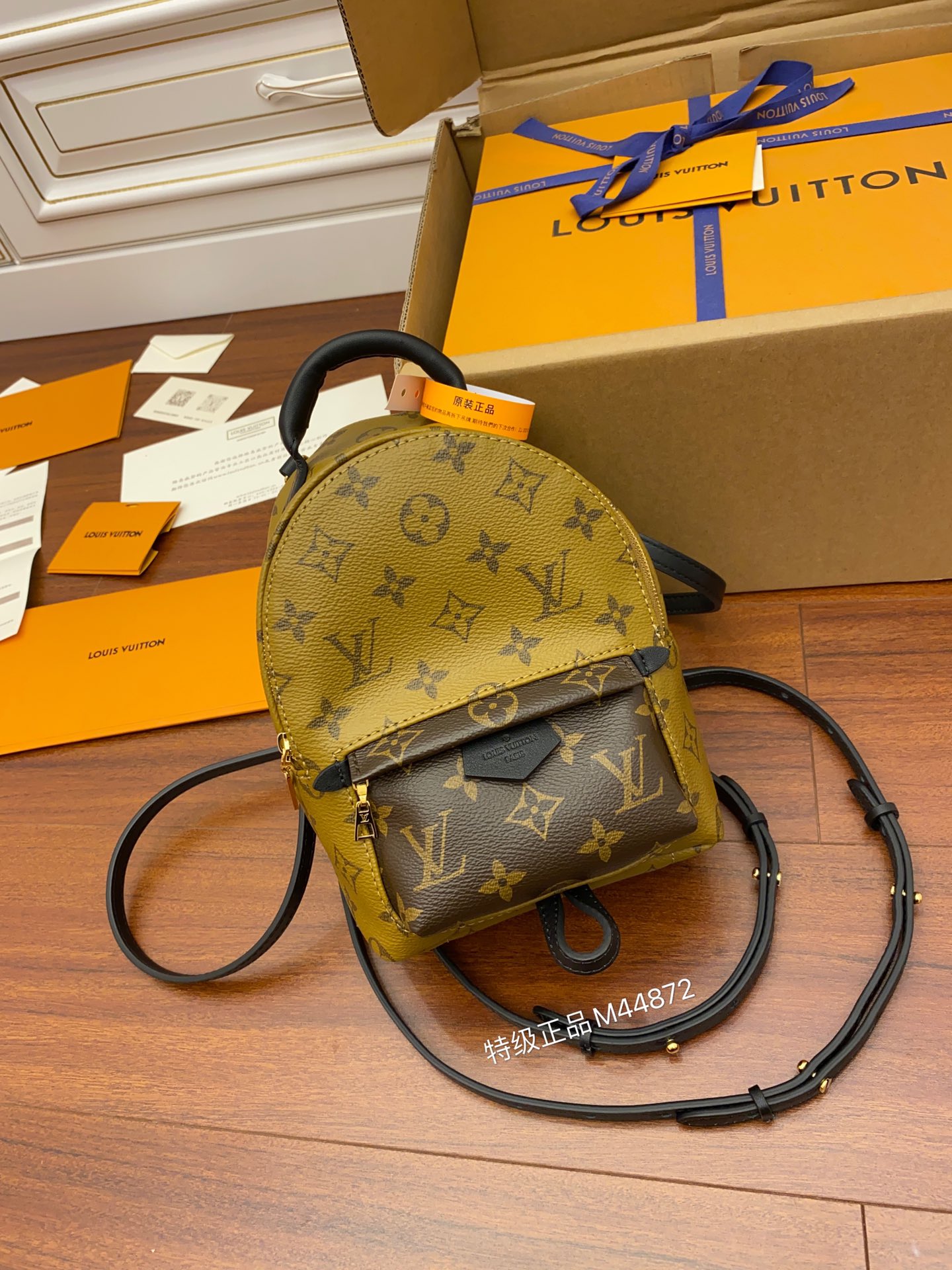 Louis Vuitton LV Palm Springs Mini双肩包 M44872