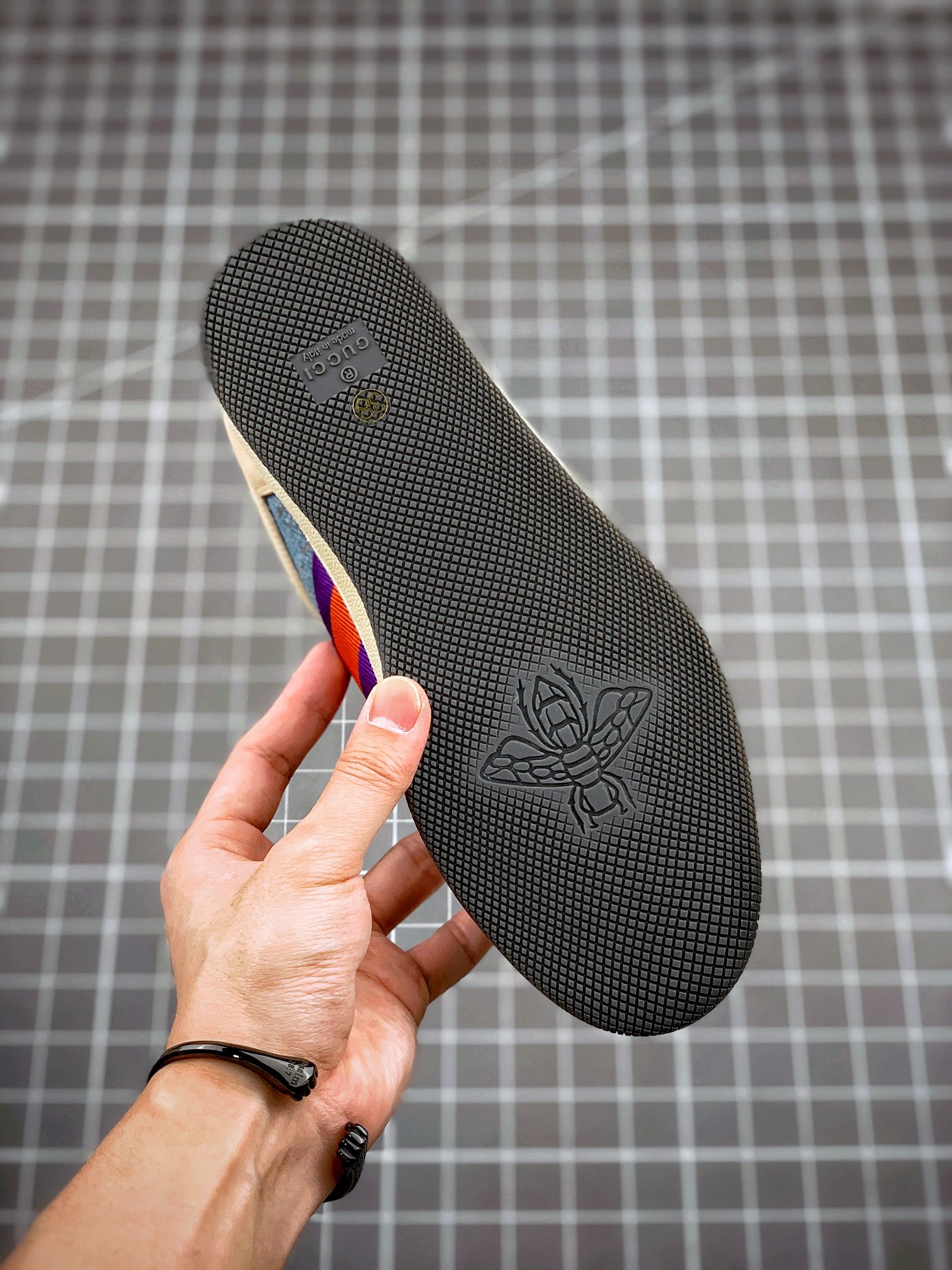 550 Gucci Distressed Screener sneaker古驰小脏鞋系列