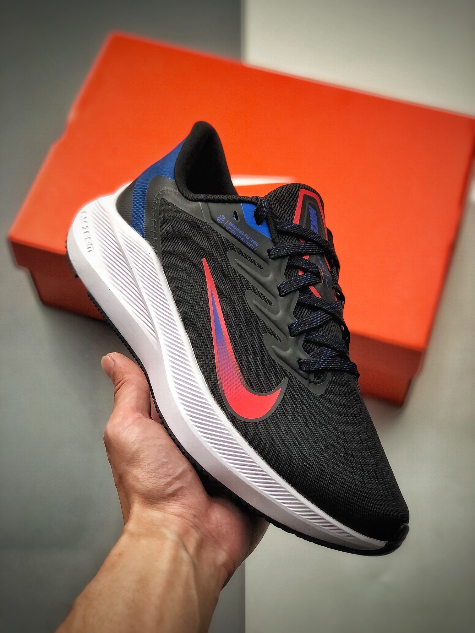 180  Air Zoom Winflo 7代 网面透气 训练跑步鞋  CJ0291-006
