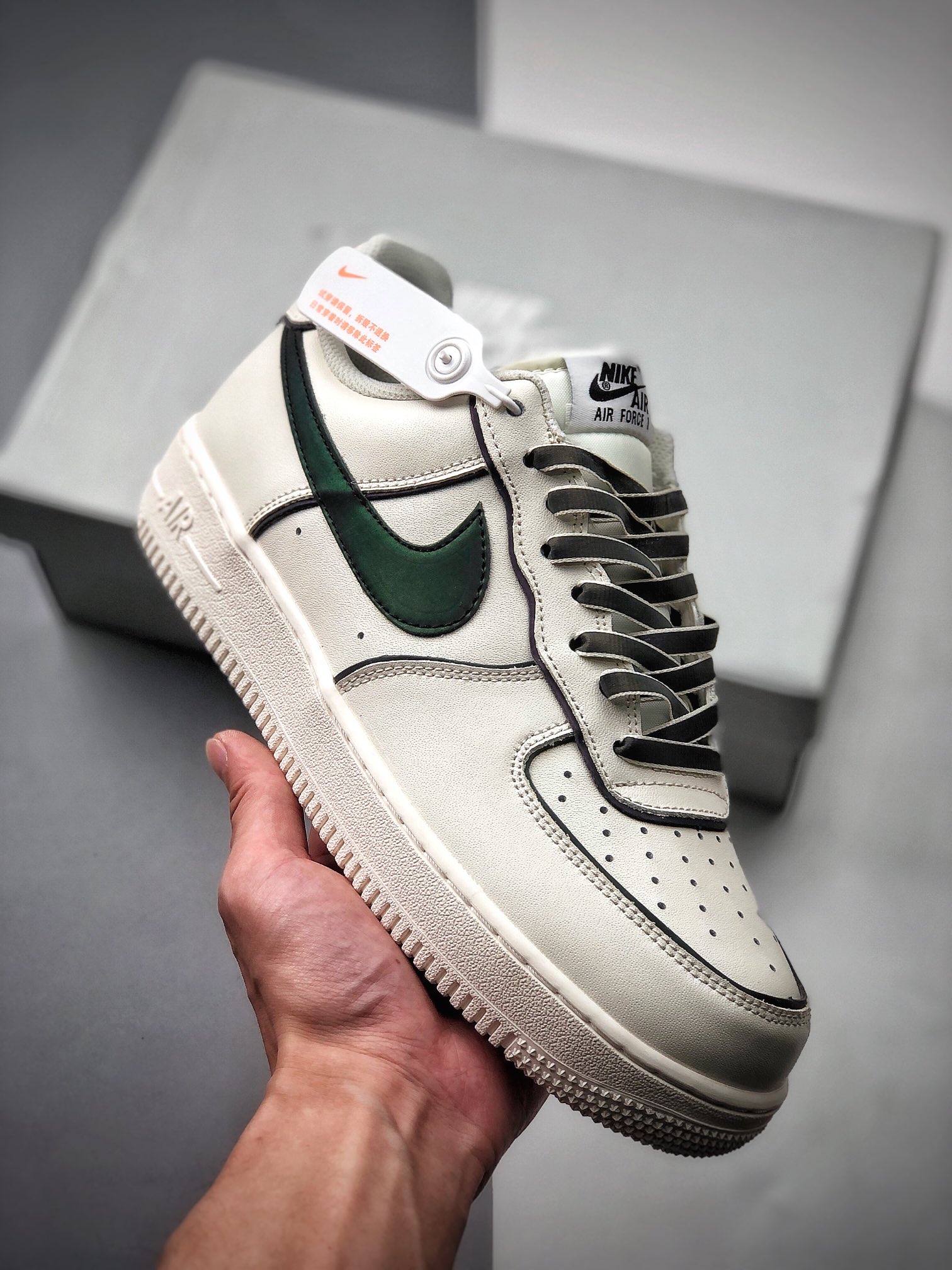 240  Nike Air Force 1 Low 3M反光幻彩变色龙空军一号低帮百搭休闲运动板鞋BQ0086-365