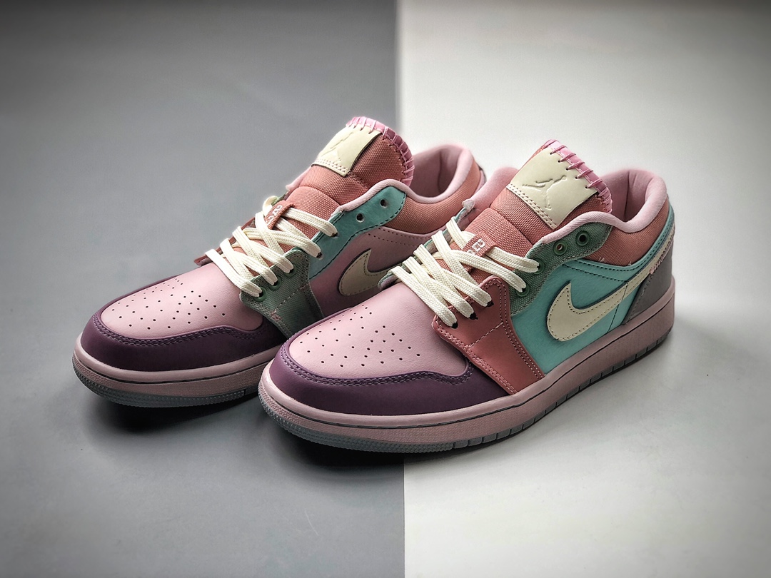 200  最新配色 Nike Air Jordan aj1 Low耐克男女鞋板鞋 DJ5196-615