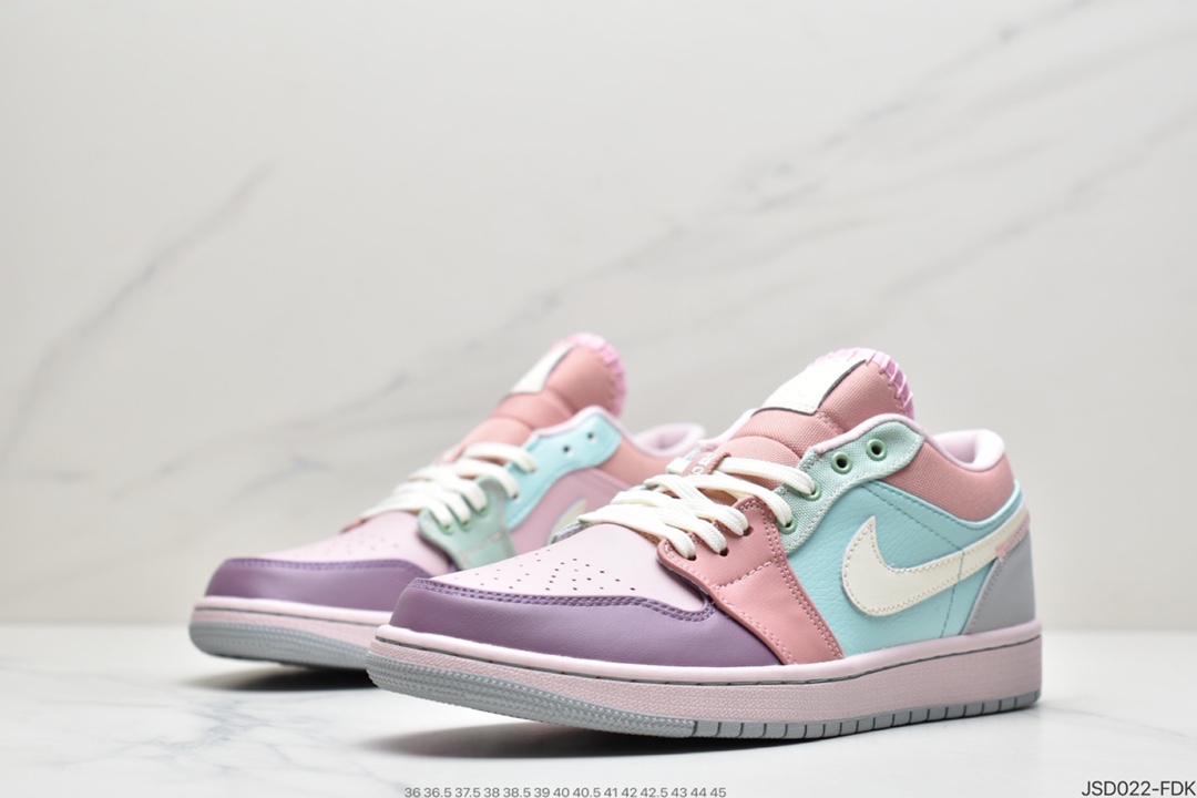 200 耐克Nike Air Jordan aj1 Low耐克男女鞋板鞋DJ5196-615