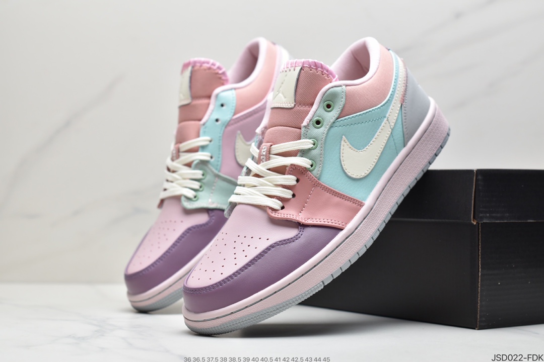 200 耐克Nike Air Jordan aj1 Low耐克男女鞋板鞋DJ5196-615