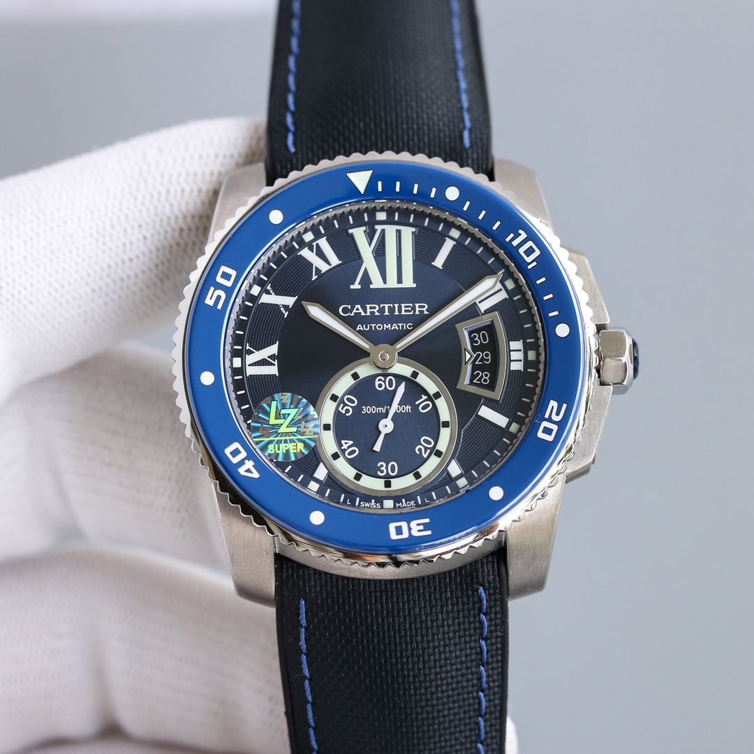 カルティエ カリブル ドゥ カルティエ 潜水シリーズ 自動機械腕時計