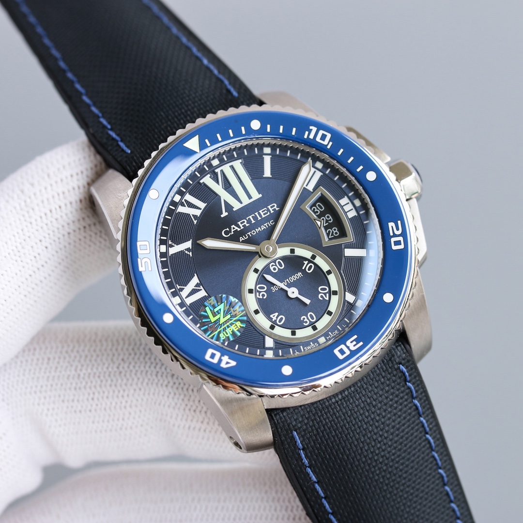 カルティエ カリブル ドゥ カルティエ 潜水シリーズ 自動機械腕時計