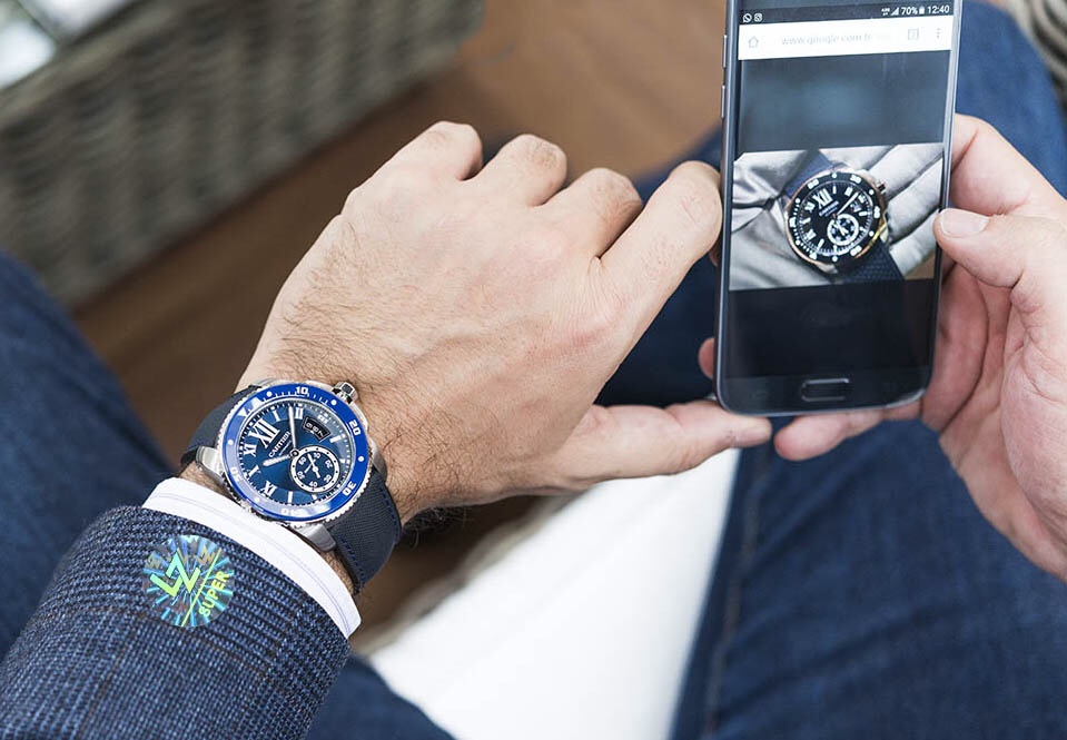 カルティエ カリブル ドゥ カルティエ 潜水シリーズ 自動機械腕時計