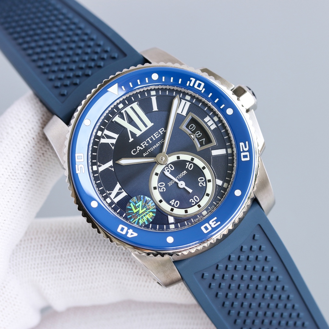 カルティエ カリブル ドゥ カルティエ 潜水シリーズ 自動機械腕時計