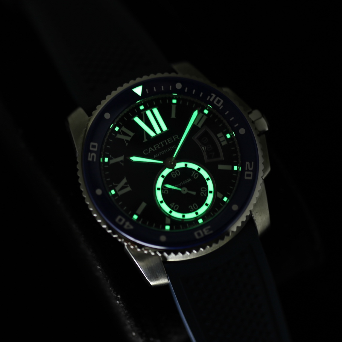 カルティエ カリブル デ カルティエ 潜水シリーズ 腕時計 - スタイリッシュな自動機械式