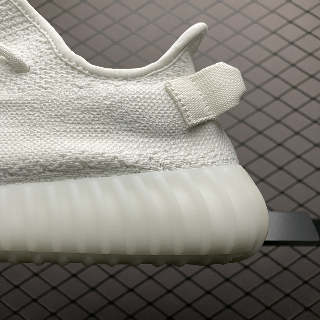 450 纯原版本 AD 阿迪 Yeezy Boost 350V2 ” Triple White ” 侃爷椰子 全白 白冰淇淋 CP9366