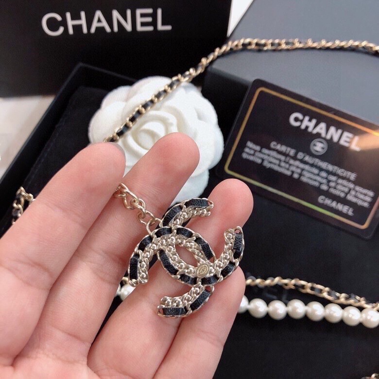 Chanel Chanel 香奈儿 黑皮腰链