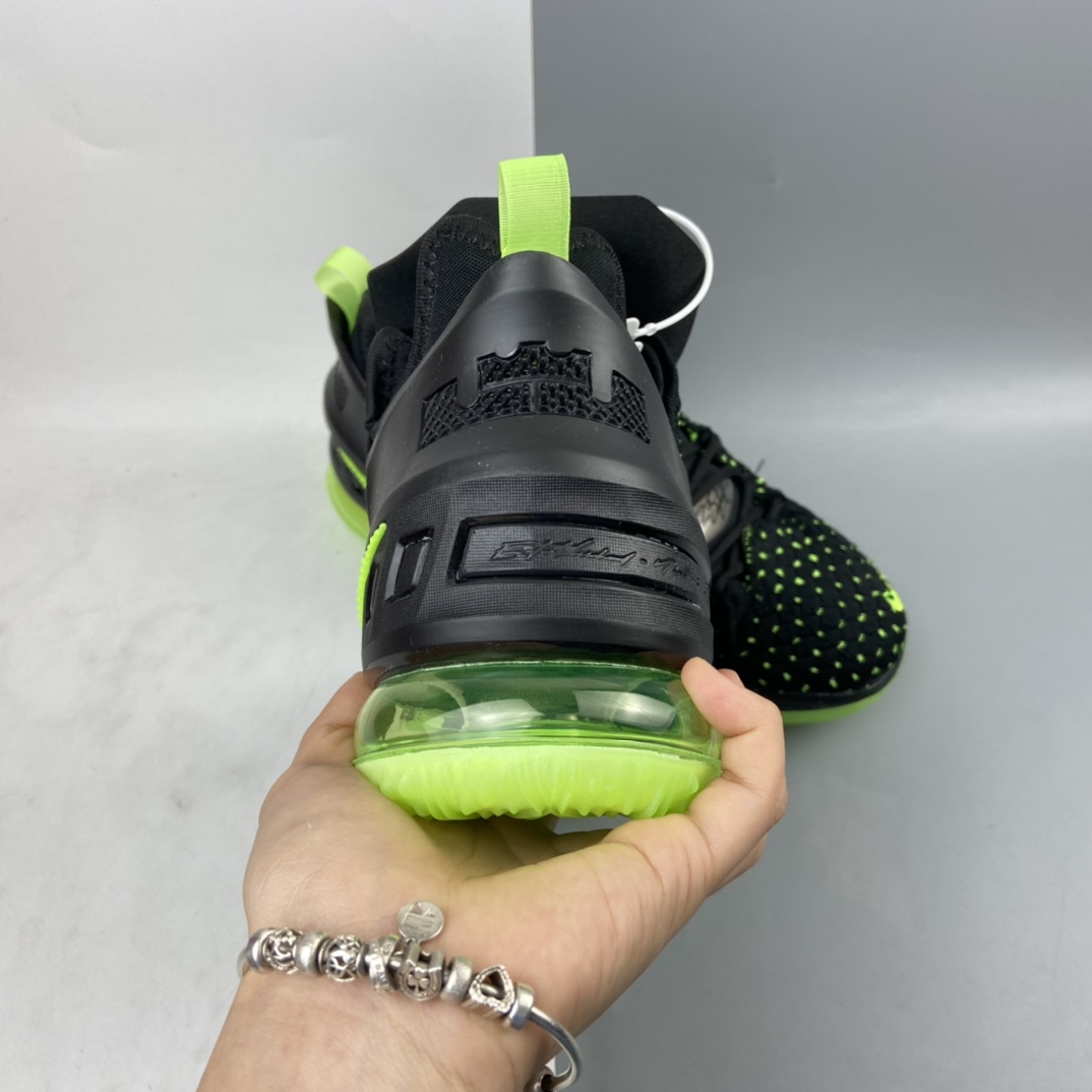 P260 Nike Lebron China XVIII EP”Empire Jade”勒布朗·詹姆斯18代签名战靴室内实战高帮运动飞织篮球鞋 CQ9284-005