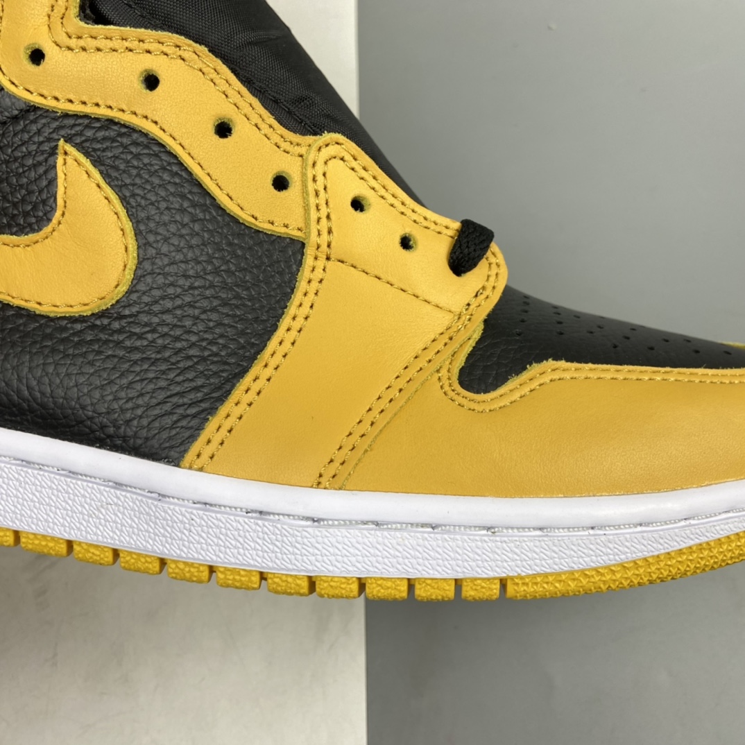 P300 Air Jordan 1 High OG“Pollen”AJ1 乔1全新黑黄 555088-701
