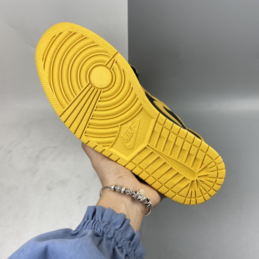 P300 Air Jordan 1 High OG“Pollen”AJ1 乔1全新黑黄 555088-701
