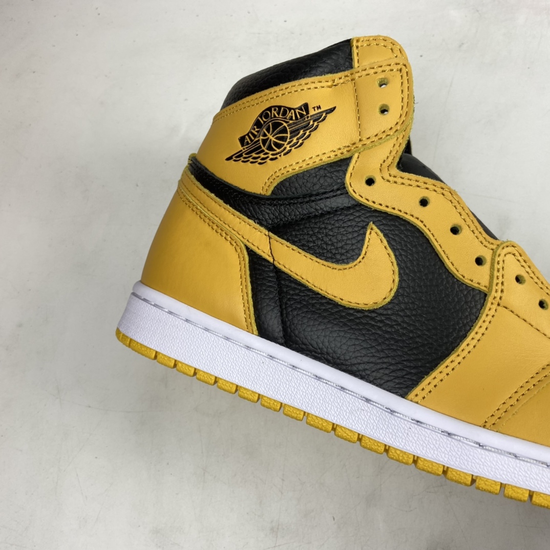 P300 Air Jordan 1 High OG“Pollen”AJ1 乔1全新黑黄 555088-701