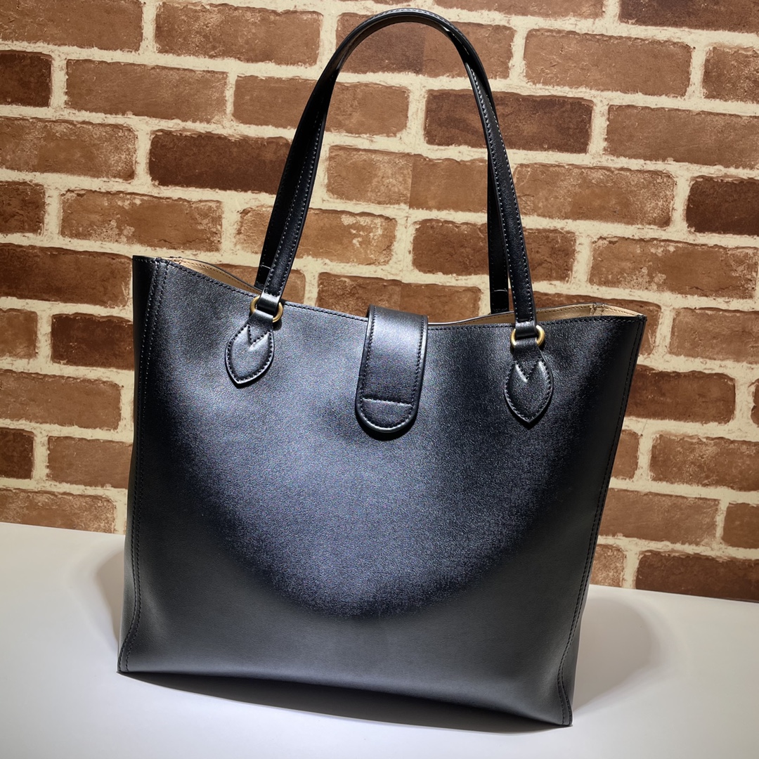 GUCCI古驰 21春夏女士双G中号托特包649577