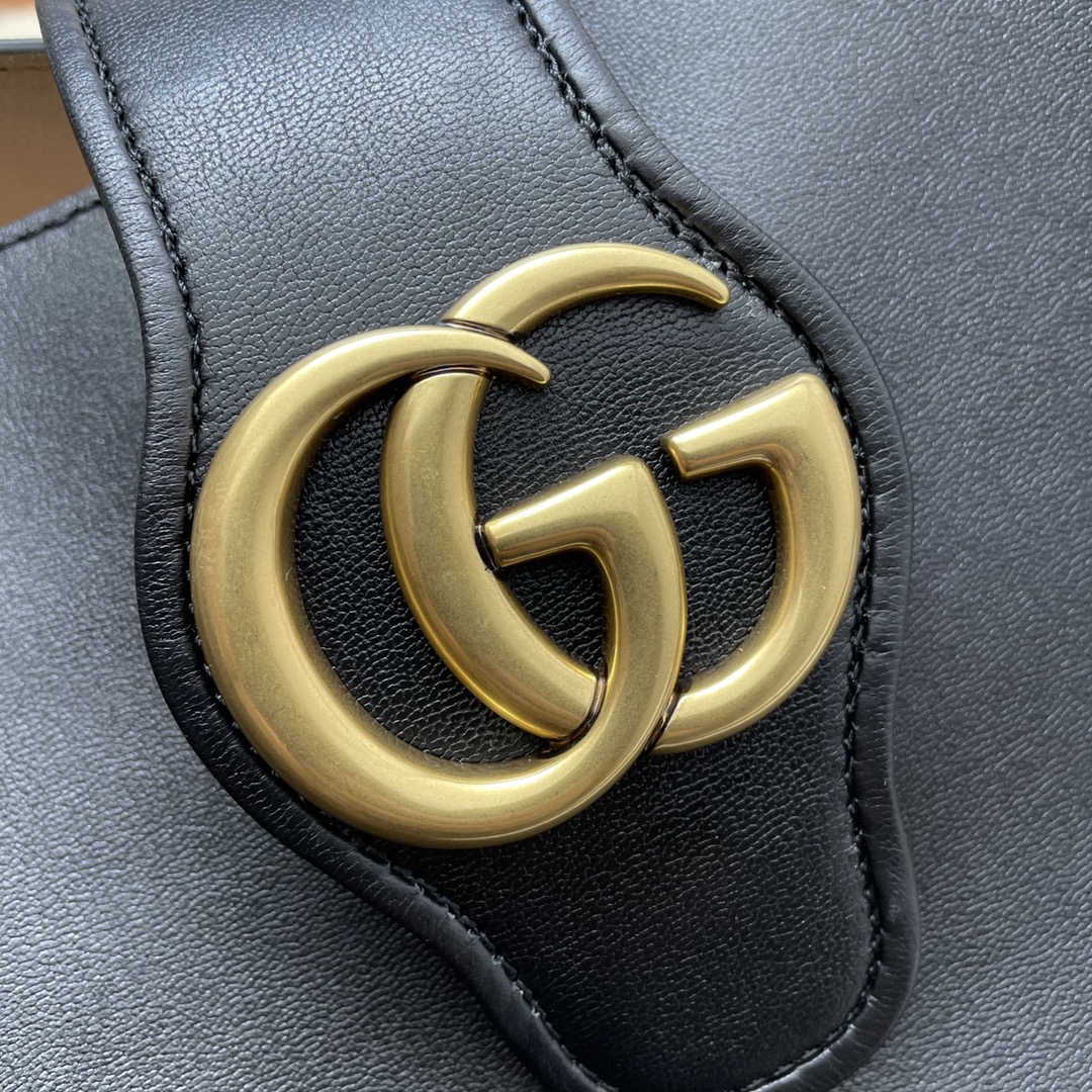GUCCI古驰 21春夏女士双G中号托特包649577