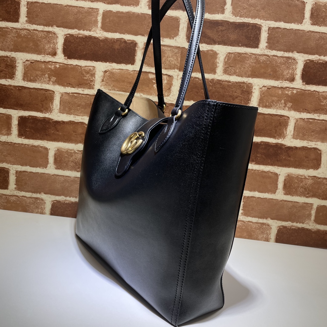 GUCCI古驰 21春夏女士双G中号托特包649577