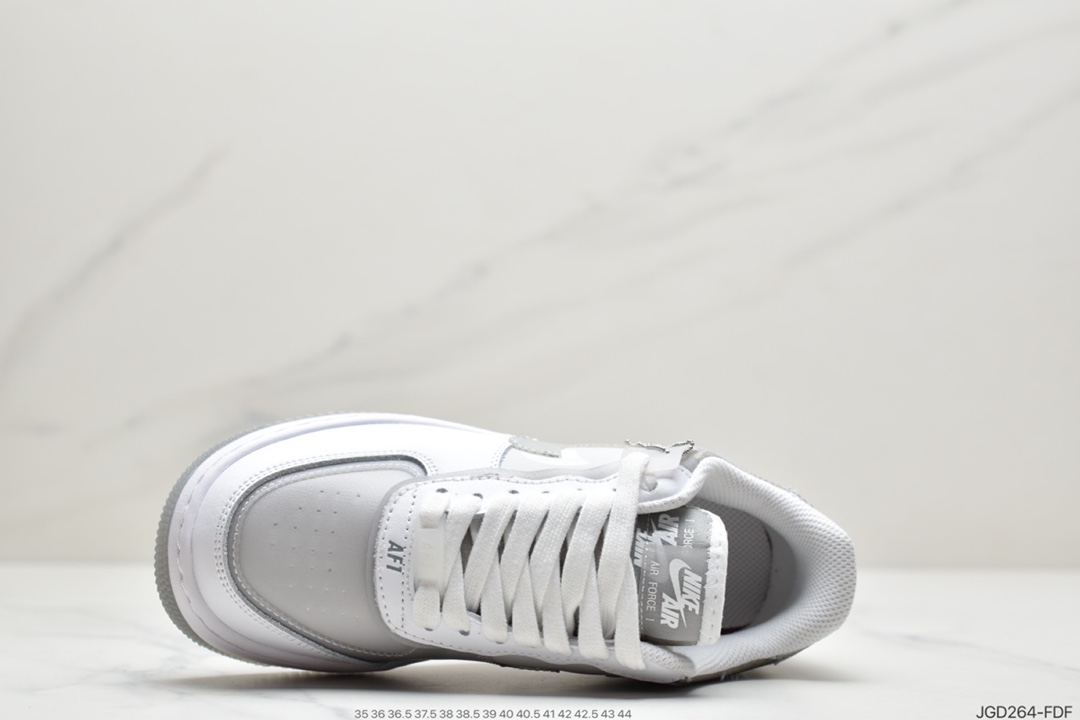 180 耐克Air Force 1 Shadow 轻量增高低帮百搭板鞋CK6561-001