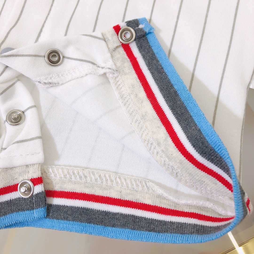 MLB Summer New Baseball Suit Baby Garbs: Customized Pure Cotton, Soft Skin! - 图片 6