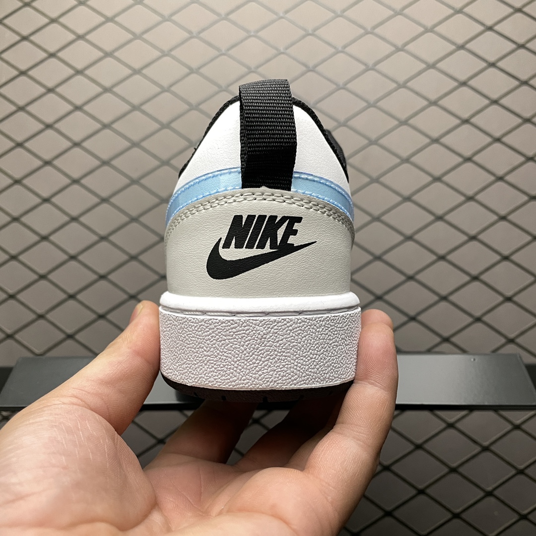 180 Nike Court Borough Low 2 GS 低帮运动休闲板鞋 CW1624-100