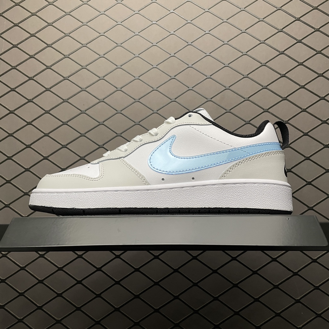 180 Nike Court Borough Low 2 GS 低帮运动休闲板鞋 CW1624-100