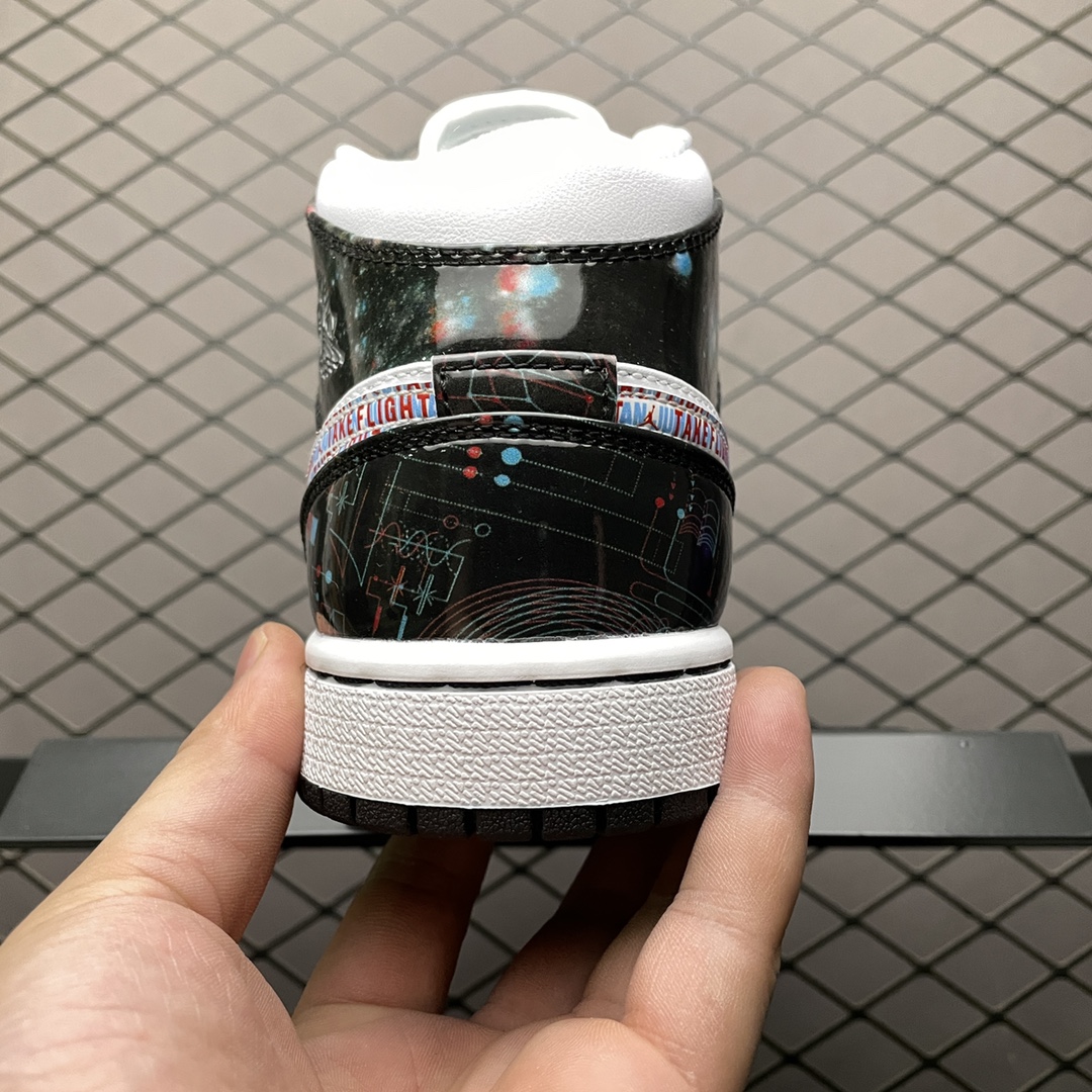 240 Air Jordan 1 Mid  AJ1乔1中帮文化篮球鞋 BQ6931-114