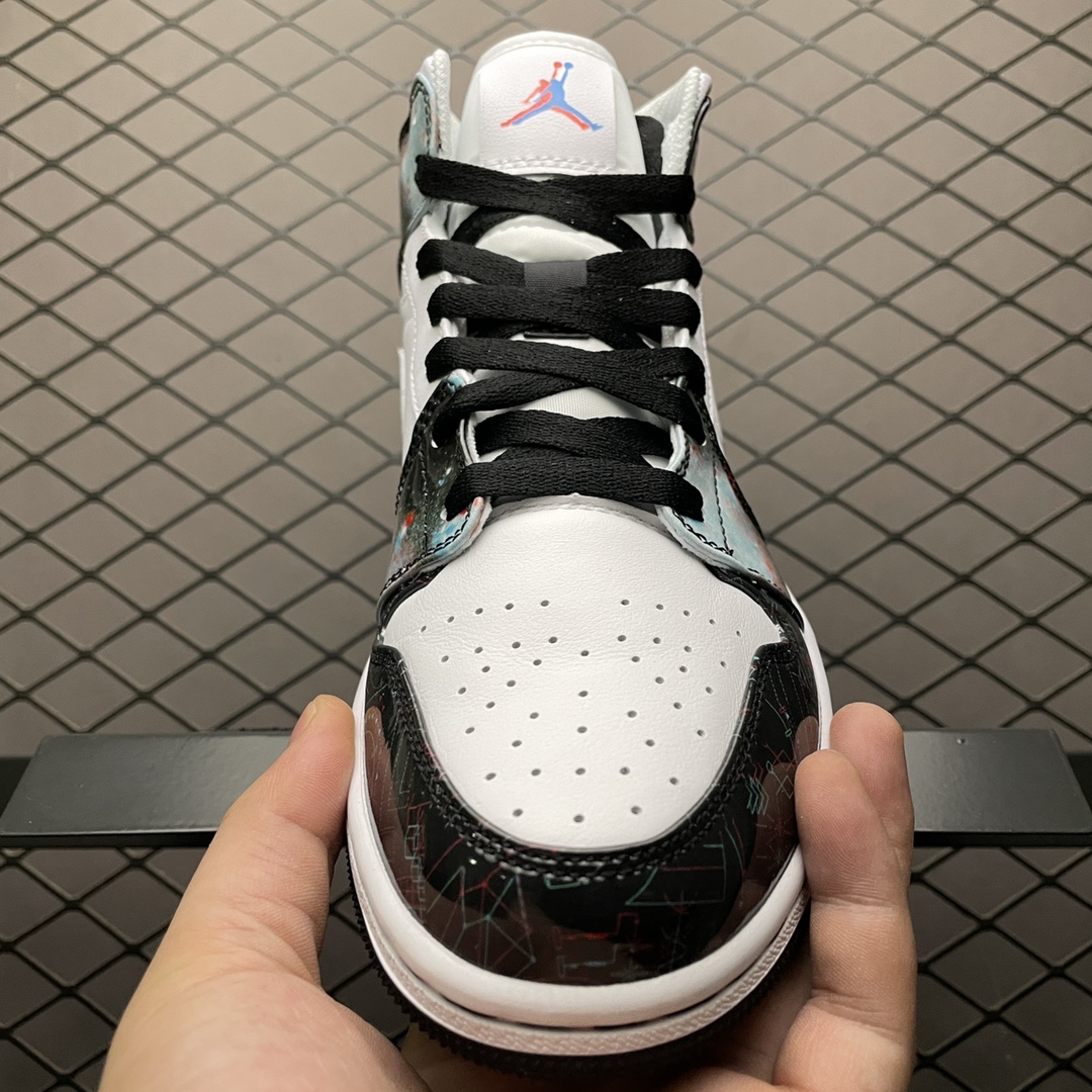 240 Air Jordan 1 Mid  AJ1乔1中帮文化篮球鞋 BQ6931-114