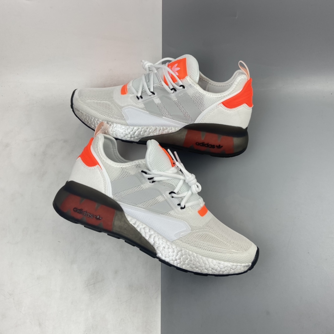 P220 Ad ZX 2K Boost 网纱针织呼吸面套脚休闲运动慢跑鞋 F38773